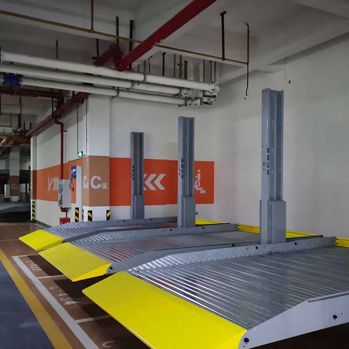 雙層立體停車改造